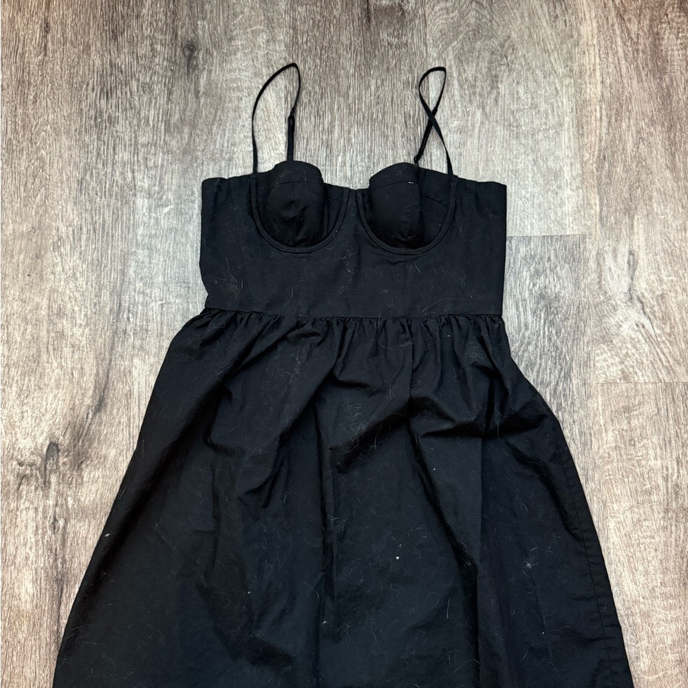 Moda International Black Dress with Spaghetti Straps